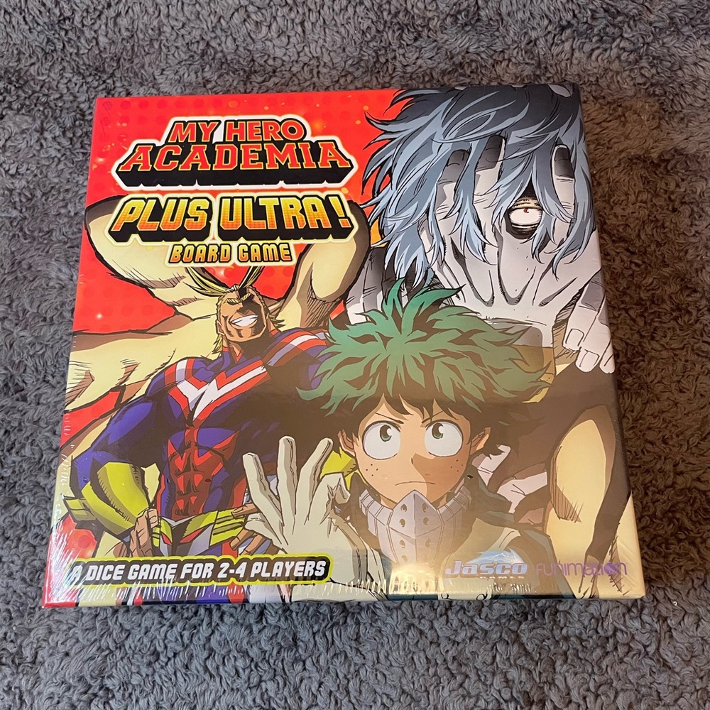 My Hero Academia Plus Ultra! Board Game by Jasco Games, NEW, Sealed